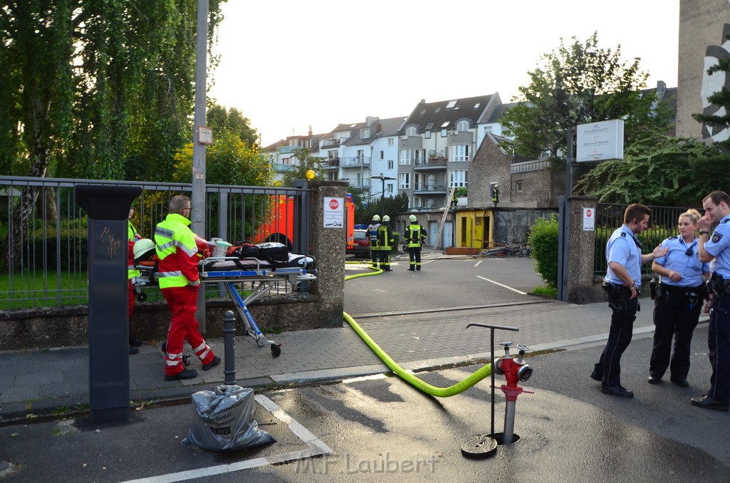 Feuer Koeln Neustadt Sued Kartaeuser Wall P04.JPG - Miklos Laubert